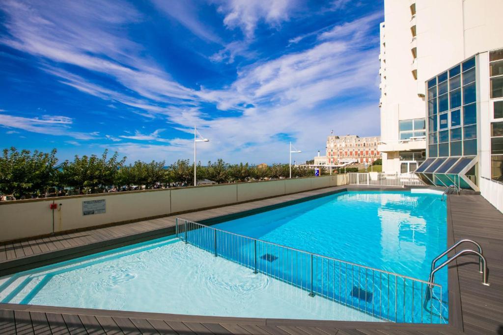 Studio Et Piscine Sur La Grande Plage Biarritz Exterior photo